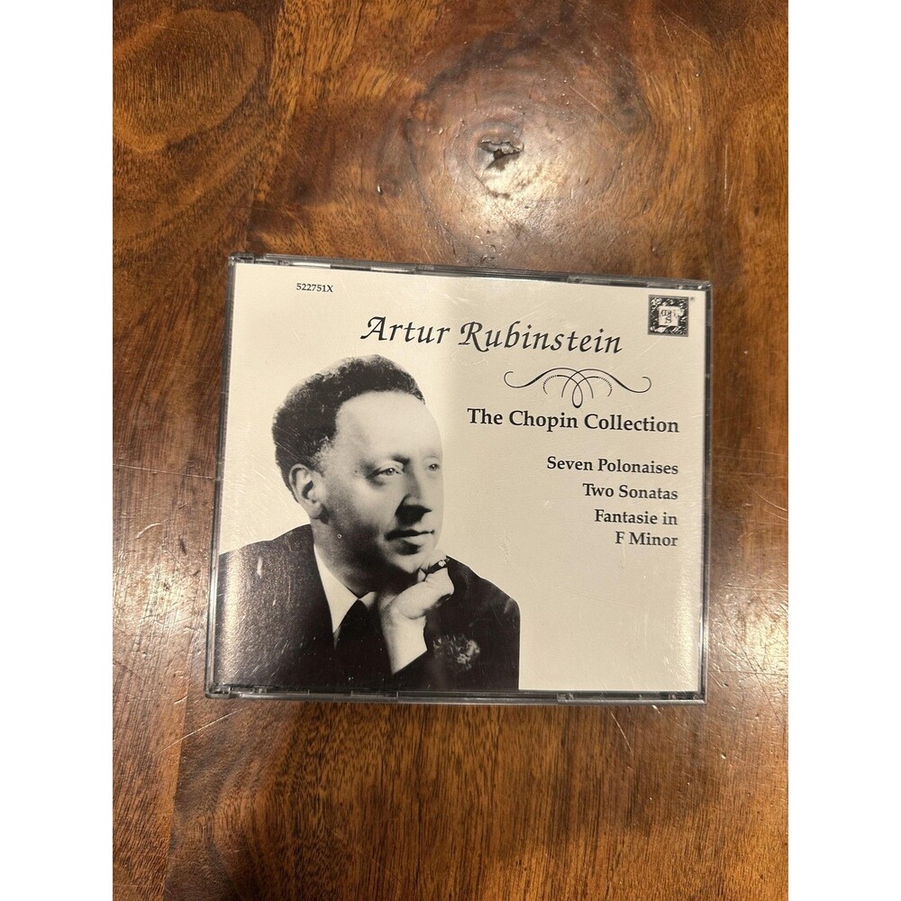 Artur Rubinstein CD In C The Chopin Collection Classical Piano White Compilation
